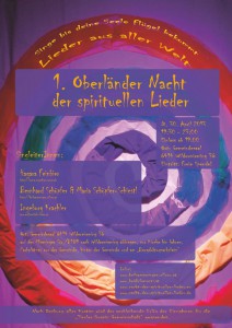 1. Oberländer Nacht der spirituellen Lieder