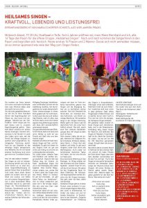 Chor Tirol 2. Ausgabe 2016 /Zeitschrift des Sängerebundes