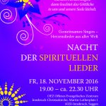 Nacht der spirituellen Lieder Innsbruck